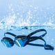 thumbnail image 2 of Arena Goggles Natación Python única, Blanco/Azul multicolor, 2 of 7