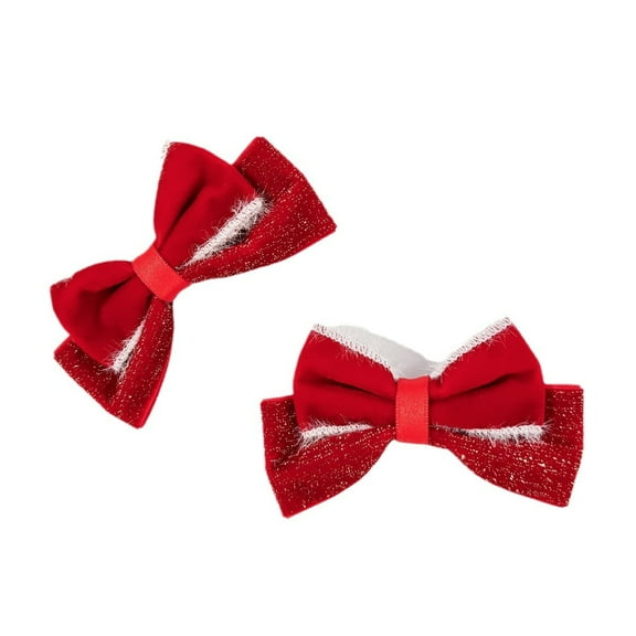 Yoyauz Christmas Bow Hairpins For Girls Christmas Hair Ornaments Colorful Christmas Boutique Hairpins Snowflakes Snowflakes Christmas Tree Bow Hairpins Holiday
