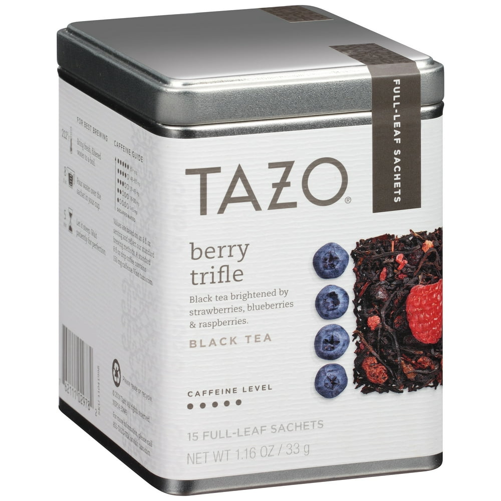 Tazo Berry Trifle Black Tea 1.16 oz. Tin