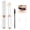 White, variant on Heated Eyelash Curler, Lash Curl Finisher, 3 Temperature Settings, 2-in-1 Electric Eyelash Curler with Anti-Scald Comb, USB Rechargeable Portable Makeup Tool for Natural Lashes
