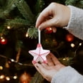 thumbnail image 4 of Fwttom 3.15" Christmas Ornaments - Fashion Christmas Ball Ornaments, Shatterproof Holiday Gifts, 3pcs Christmas Tree Ornaments for Wedding Party Christmas Decorations, 4 of 6