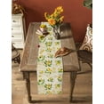 thumbnail image 5 of nqOlkjepod Yellow Lemons Table Runner 70 Inches Long Farmhouse Dress Scarves, Summer Botanical Fruit Leaves Country Dining Tablerunner for Coffee Table/Kitchen Island/Party Décor, 13" x 70", 5 of 8