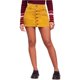 thumbnail image 2 of Free People Falda de pana Joanie para mujer, amarillo, 26 Free People Pana, 2 of 2
