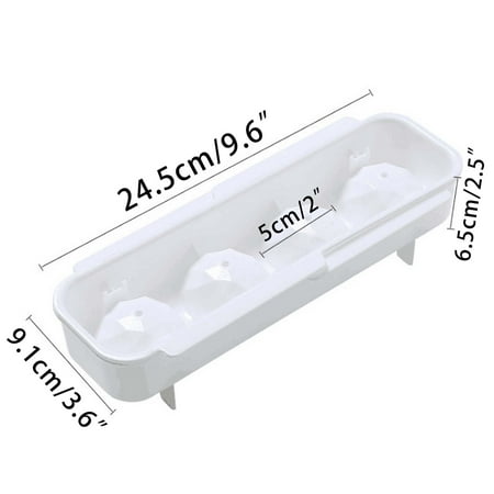 

Honeeladyy Clearance under 10$ Household Refrigerator With Lid Round Ice Tray Beer Refrigerated Ice Ball