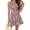 Floral Black Multicolored, variant on Womens Summer Dresses Spring Casual Sleeveless Floral Knit Flowy A-Line Mini Dress Pockets Beach Sundress