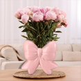 thumbnail image 2 of Jarrón de Cerámica Rosa, Pequeño, Portabolígrafos, Portabrochas de Maquillaje, Diseño Contemporáneo, Regalo para Mujer, Ideal para el Hogar y la Oficina., 2 of 7