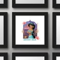 thumbnail image 3 of Gallery Pops Disney Princess - Jasmine Adventure Awaits Wall Art, Black Framed Version, 12" x 12", 3 of 3