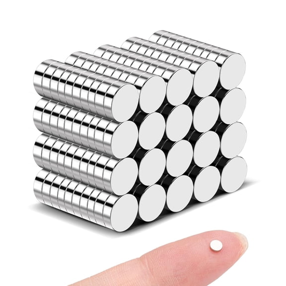 HBMYN 200Pcs Small Magnets,3X1Mm Tiny Rare Earth Magnets Round Refrigerator Magnets for Crafts,Round Refrigerator Magnets for Crafts 3X1Mm Tiny Rare Earth Tiny Magnets