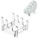 thumbnail image 1 of Transparent And Detachable Acrylic Food Tray Rack Multi-layer Bowl And Rack Kitchen Utensil Display Rack, 1 of 9