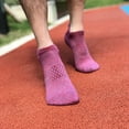 thumbnail image 4 of Calcetines deportivos Sonducket para hombre y mujer Cool Prevent Stay transpirables Burdeos, 4 of 6