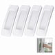 thumbnail image 1 of White Adhesive Door Handles, 4-Pack for Sliding Doors, 1 of 5