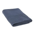 thumbnail image 1 of Serviette De Bain De Basketweave (30 X 60) (Bleu Marine) - Ensemble De 2, 1 of 1