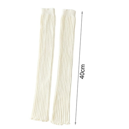 

YIJI Warm Socks 1 Pair Decoration Non-slip Durable Women Extra Long Leg Warmer Socks