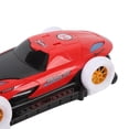thumbnail image 3 of Suodoka Children Electric Car Toy, Universal Four Wheel Rotating Car Toy with Light and Music, Transforming Toy Car with Door Opening for Kids Boys Girls, Red (9.45 inches / 24 cm), 3 of 9