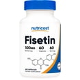 thumbnail image 1 of Suplemento Nutricost, cápsulas de fisetina, 100 mg, 60 cápsulas, 1 of 5