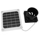 thumbnail image 5 of Ventilador con energía solar, escape de panel solar de 20 W W Ventilador con energía solar Kit de ventilador solar portátil Tecnología de vanguardia, 5 of 8