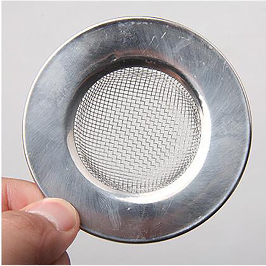 BATHROOM SINK STRAINER Product may vary. 7.5CM STAINLESS STEEL KITCHEN 