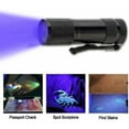 thumbnail image 2 of 9 LED UV Torch/Black Light, UV LED Flashlight, Spot Finder, Find Stains on Clothes, Rugs or Carpets（Batteries Not Included）, 2 of 5