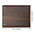 thumbnail image 2 of BESTYASH 1Pack Photo Frame Dark Brown Certificate Display for Family Use, 2 of 6