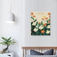 thumbnail image 3 of Nawypu The Flowers Wall Art And Exhibition Poster White Flowers Canvas Painting Modern Style Prints Living Room Decor Pictures 16 x 20, 3 of 4
