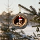 thumbnail image 5 of Decoraciones navideñas, adornos navideños, regalos de Navidad, decoración para el árbol de Navidad, adornos de regalo, acrílico plano conmemorativo, regalo navideño para mascotas, interior acrílico, 5 of 5