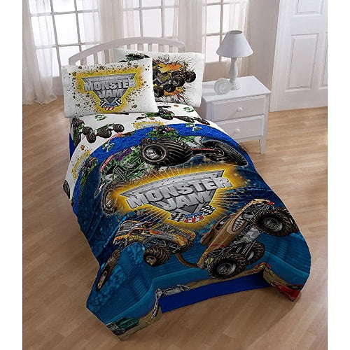 monster jam twin full comforter walmart com