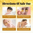 thumbnail image 5 of 2pcs 24K Gold Anti-Wrinkle Eye Mask, Moisturizing And Improving Eye Lines Brightening And Moisturizing Eye Skin Eye Care, 5 of 5