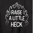 thumbnail image 3 of Instant Message - Raise A Little Heck - Toddler & Youth Crewneck Fleece Sweatshirt, 3 of 6