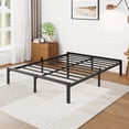 thumbnail image 6 of Auroral Zone 12 inch Full Metal Platform Bed Frame, Heavy Duty Mattress Foundation, No Box Spring Required, 6 of 7
