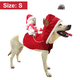 thumbnail image 2 of Disfraz de Papá Noel para perro, ropa navideña para mascotas, disfraz de Papá Noel montado para mascotas, disfraces de fiesta para perros y gatos, atuendo para perros pequeños, medianos y gatos, 2 of 5