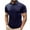 Blue, variant on Rloper-Lop Polo Shirts for Men Quick Dry Short Sleeve Golf Tees Collared Button Down Business Work T-Shirts Solid Color Performance Tops Coffee XXL