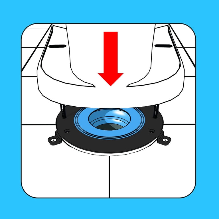 Danco HydroSeat Toilet Flange Repair Kit, Plastic photo 4