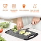 thumbnail image 3 of Juego de tablas de cortar Kitchen Warrior Strength, superficie no porosa sin BPA con ranura profunda para goteo de jugo y mango de fácil agarre para una preparación de comidas segura y conveniente, 3 of 8