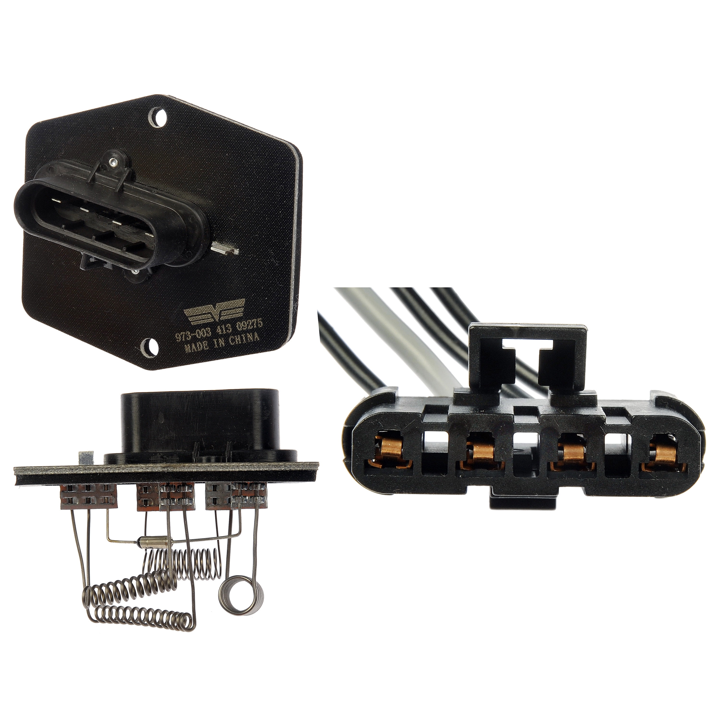 Dorman 973-402 HVAC Blower Motor Resistor Kit for Specific Cadillac / Chevrolet / GMC Models Fits select: 1995-2000 CHEVROLET GMT-400, 1995-2000 CHEVROLET TAHOE