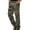 Green, variant on DGMIOCS Men's Camo Cargo Pants with 8 Pockets Cotton Cargo Work Pants (No Belt) Camouflage 28