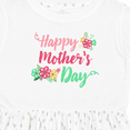 thumbnail image 4 of Inktastic Happy Mothers Day with Flowers Girls Toddler Dress, 4 of 5