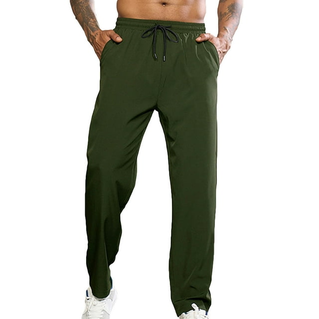 KIHOUT Pantalon Cargo de Randonnée pour Homme Léger Résistant à l'Eau Séchage Rapide Plein Air Pêche Voyage Escalade Pantalon de Travail