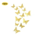 thumbnail image 2 of 12Pcs Butterfly Decorations,3 Sizes 3D Butterfly Removable Stickers Wall Decor Butterfly for Kids Bedroom Bathroom Living Room Birthday, 2 of 4