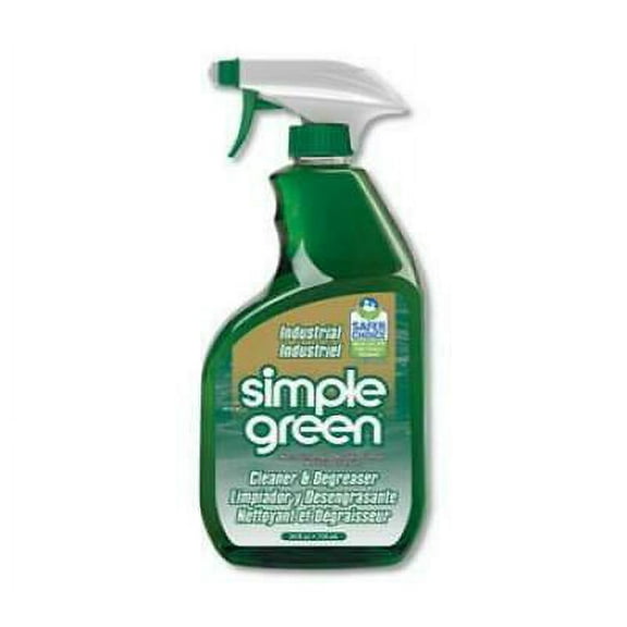 Simple Green Industrial Cleaner and Degreaser, Concentrated, 24 oz Spray Bottle, 12/Carton (13012CT)