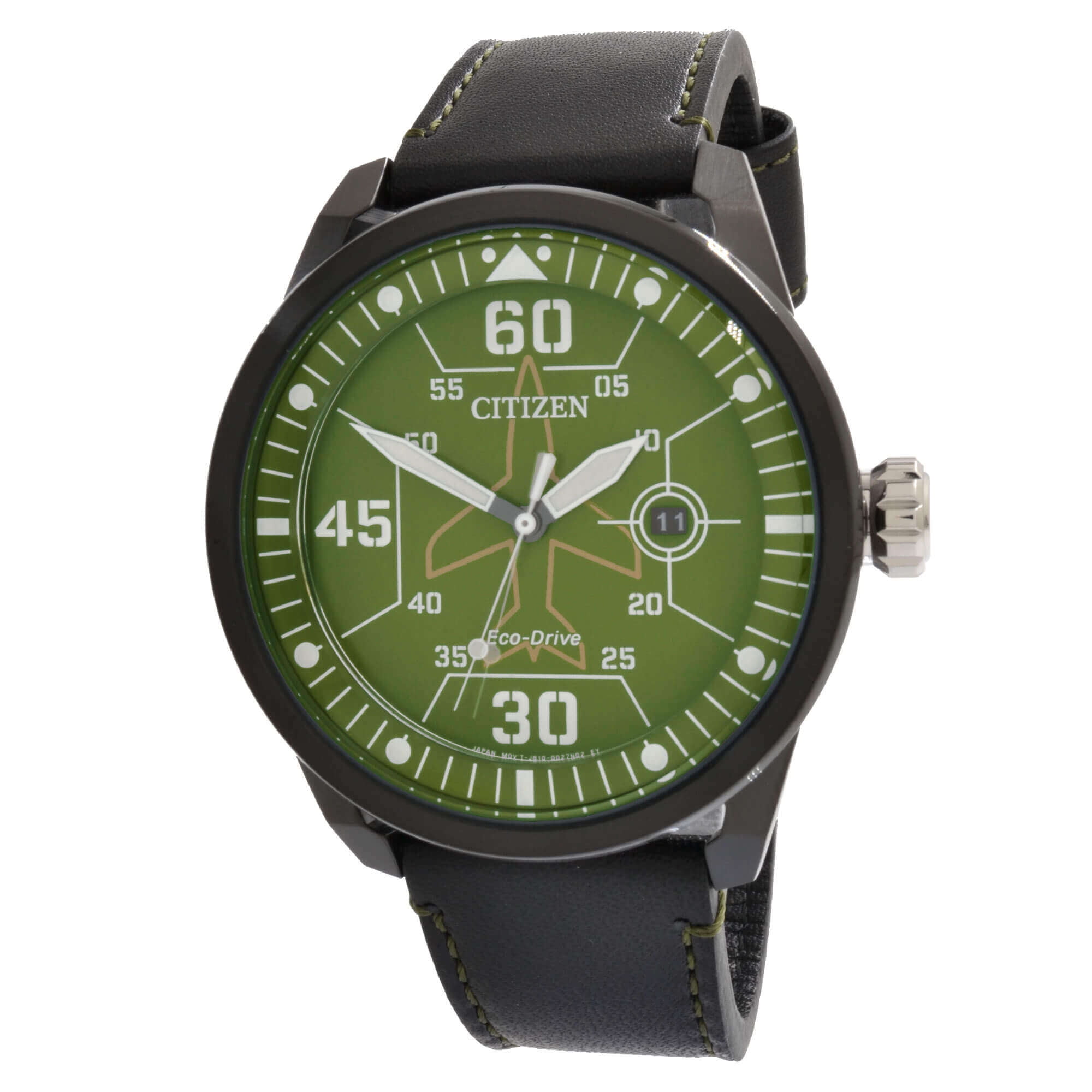 Citizen Men s Eco Drive Marvel Punisher Black Strap Watch AW1609 08W Walmart