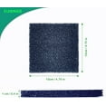 thumbnail image 4 of 12 PCS 4.75 Inch Kitchen Compost Bin Filters Charcoal Square, Activated Charcoal Filter for Compost Bucket, Compost Pail Charcoal Filters for Countertop Bins Filter Replacement, 10mm Thick, 4 of 6
