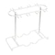 thumbnail image 2 of Soporte para copas de vino de encimera, organizador de copas de vino, estante de almacenamiento de copas de mesa Blanco, 2 of 9