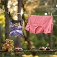 thumbnail image 3 of SEANATIVE Purple Gold Marble Clothespin Bag for Clothesline Outdoor Clothespin Storage with Hanger Hook 2 Pack Clothespin Bags Hanging Outdoor Soft Clothespin Storage Home Decor, 3 of 7