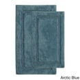 thumbnail image 5 of Saffron Fabs  Cotton Regency Bath Rug (Set of 2) Grey 34 x 21 & 36 x 24, 5 of 5