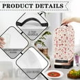 thumbnail image 4 of Yuyamidu Red Mushroom Blender Cover Stain Resistant Kitchen Appliance Covers Universal Fit Blender Food Processor Juicer Stand Mixer Case Keep Clean from Drips, Food Stains, 4 of 6