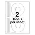 Avery CD Labels, Print to The Edge, Permanent Adhesive, 40 Disc Labels