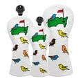 thumbnail image 3 of Cubiertas para golf DYNWAVEMX de cuero PU impermeable para palos de golf 3 piezas, 3 of 8