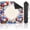 multicolor, variant on Mahjong Mat for Table with Rules Anti Slip and Noise Reduction Table Cover for Mahjong, Poker, Card Games, Board Games, Dominoes, Tile Games 31.5" x 31.5" with 1 Carrying Bag (Purple)