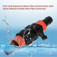 thumbnail image 4 of Valve Hose Valve Pipe Valve Water Flow Control with Quick Release Handle Hose Connector for Aquarium Fish Tank(12/16), 4 of 5