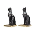 thumbnail image 4 of Exquisita escultura de gato egipcio, estantería de resina, adorno de escritorio, manualidad casera de moda, 4 of 14